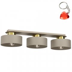 Potrójna lampa sufitowa na listwie MARTI 9929 Luminex