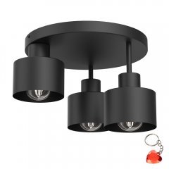 Potrójna lampa sufitowa na okręgu PARKLA 9854 Luminex